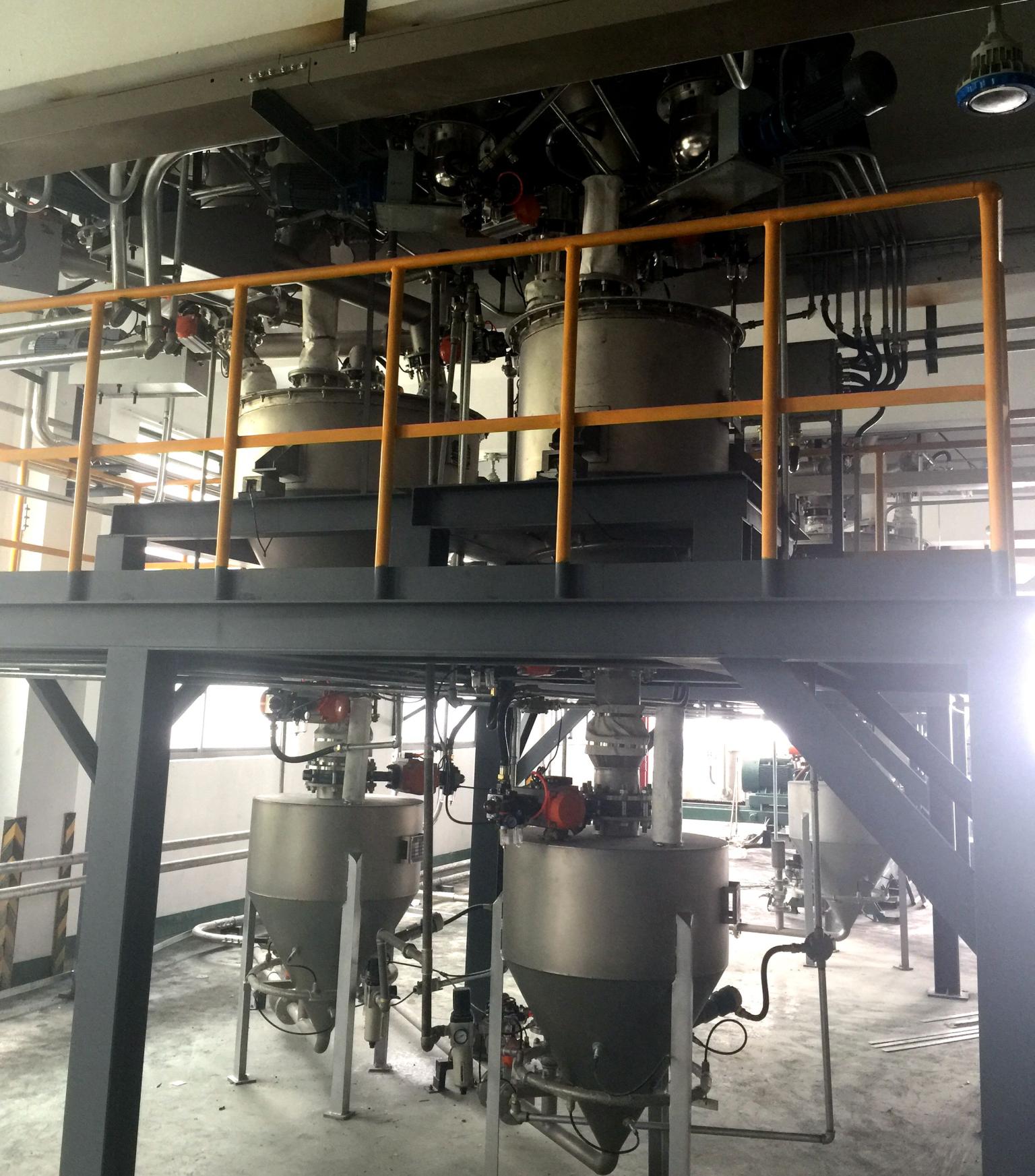 Plastic Batching Modified Automatic Production Line for Jiemei Technology Co.